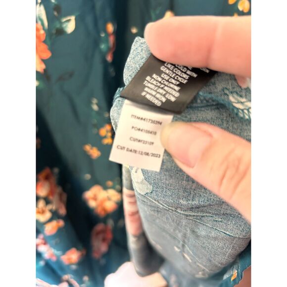 Torrid Tea Length Challis A-line Skirt 3 - Picture 2 of 6